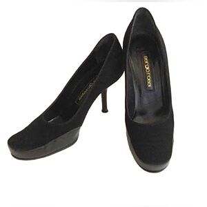 Elegant Vintage Sergio Rossi Black Pumps Heels - EXCELLENT CONDITION!